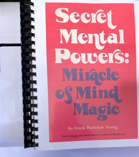 Secret mrntal powers mirwcle of mi d magic